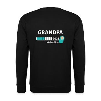 Grand-père 2025 - Sweat-shirt Unisexe - noir - Dos - Michal (187cm)