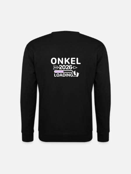 Onkel 2026 - Unisex Pullover - Schwarz