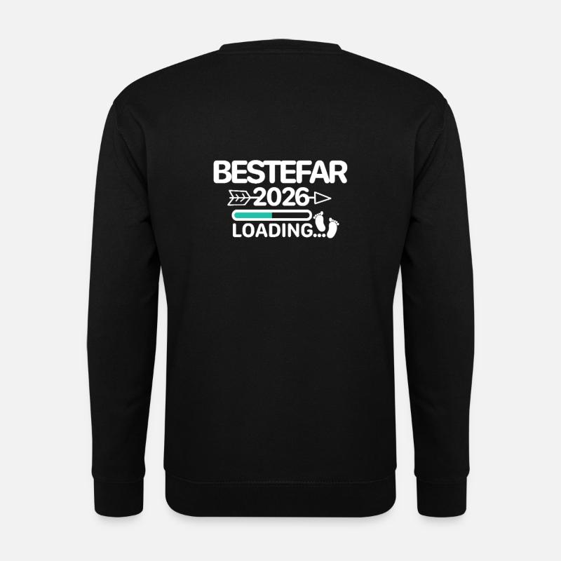 Bestefar 2026 Norwegian - Unisex Sweatshirt - black