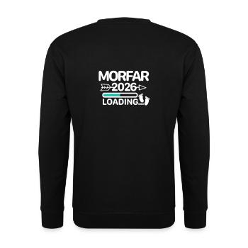 Morefar 2026 Swedish - Unisex Sweatshirt - black - Back - Alina (178cm)