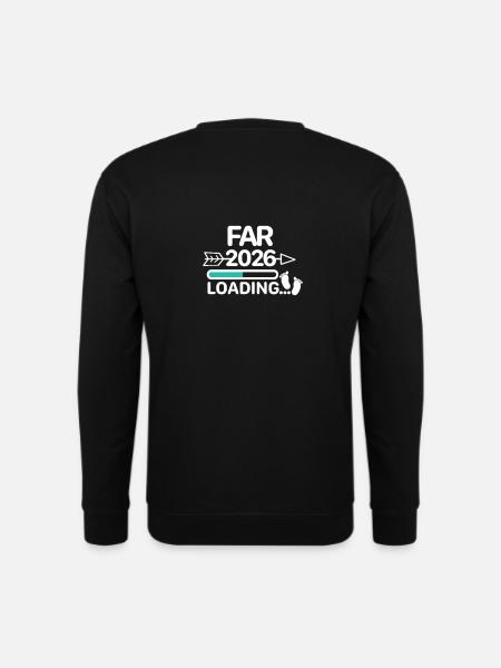 Dad 2026 Danish - Unisex Sweatshirt - black