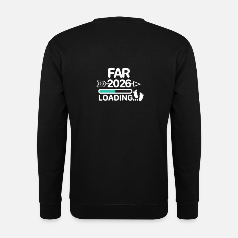 Papa 2026 danois - Sweat-shirt Unisexe - noir