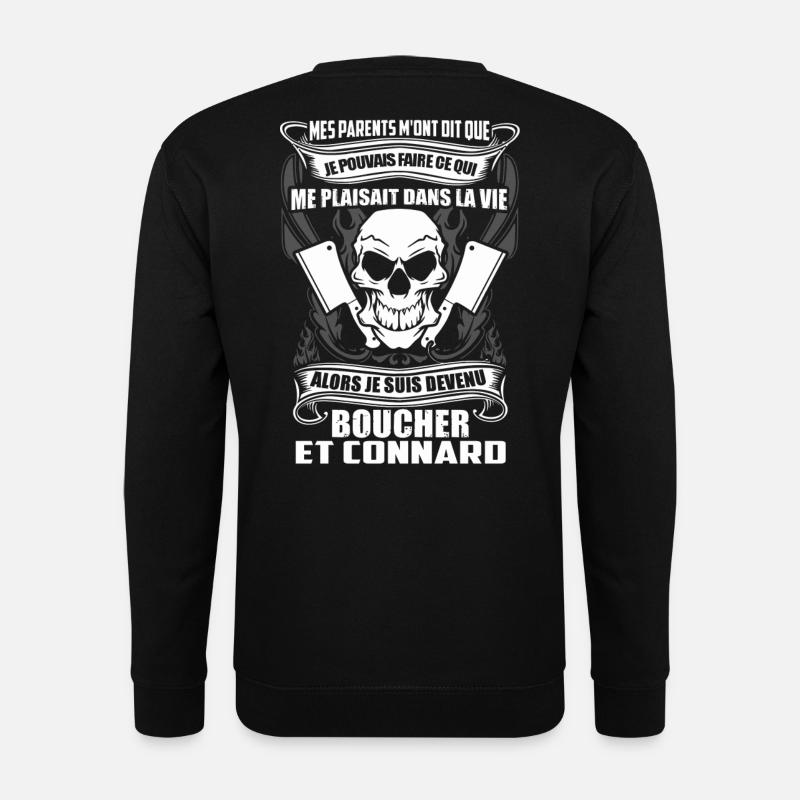 Tee Shirt Boucher - Unisex Sweatshirt - black