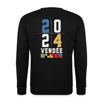 Regatta around the globe Vendée 2024 - Unisex Sweatshirt - black - Back - Alina (178cm)