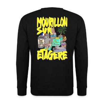 Mourillon auf dem Regal Toulon - Unisex Pullover - Schwarz - Hinten - Alina (178cm)