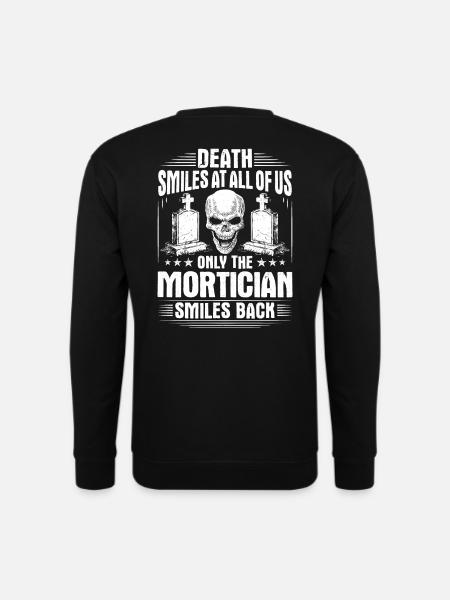Croque-mortician croque-morticien - Sweat-shirt Unisexe - noir