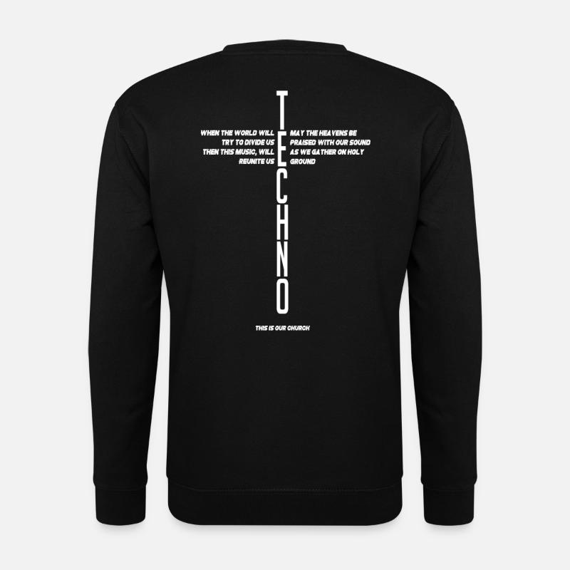 The Dynasty Outfitters - TDO - Techno Our Church - Unisex Pullover - Schwarz