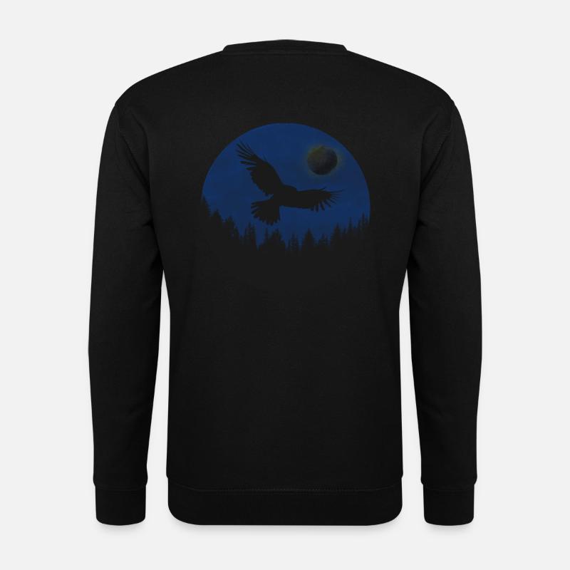 Corbeau - Sweat-shirt Unisexe - noir
