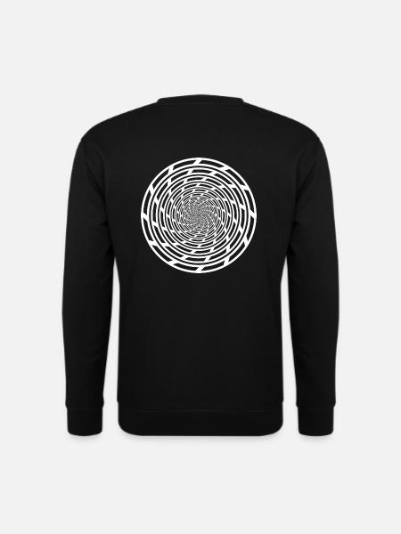 Tekno 23 spiral - Unisex Sweatshirt - black