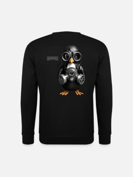 Pinguin - Unisex Pullover - Schwarz