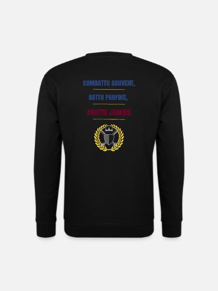 Détermination Invincible - Sweat-shirt Unisexe - noir