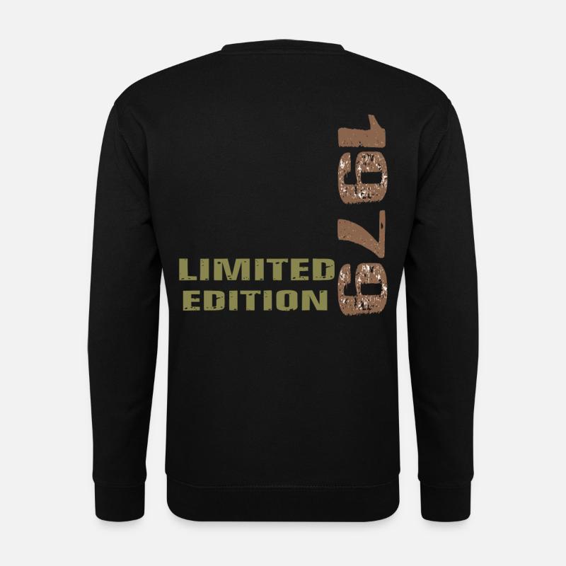 Millésime 1979 Édition Limitée Cadeau - Sweat-shirt Unisexe - noir