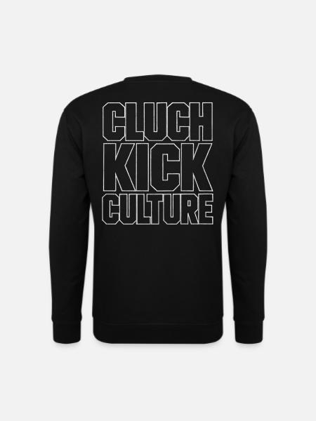 Cluch Kick Culture Drift Scene Design - Unisex Sweatshirt - black