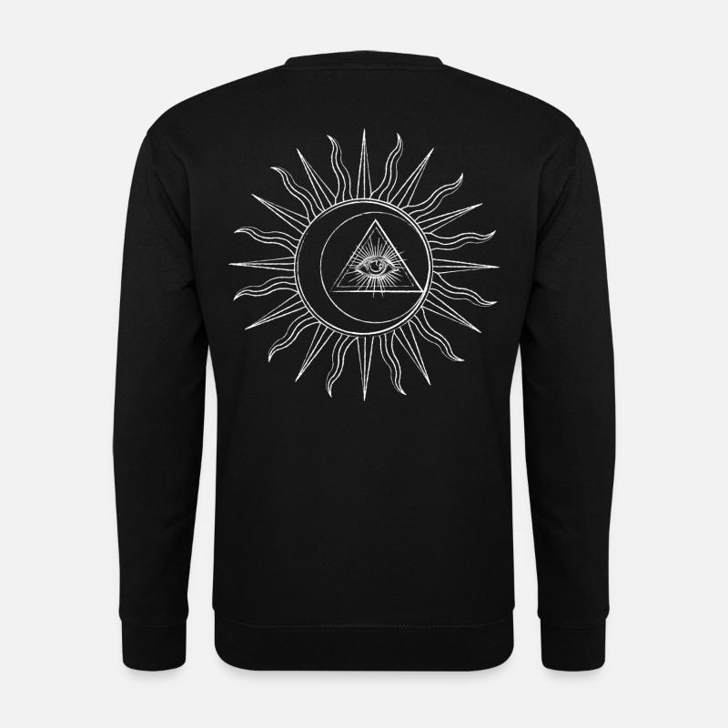 Mond Zauber - Unisex Pullover - Schwarz