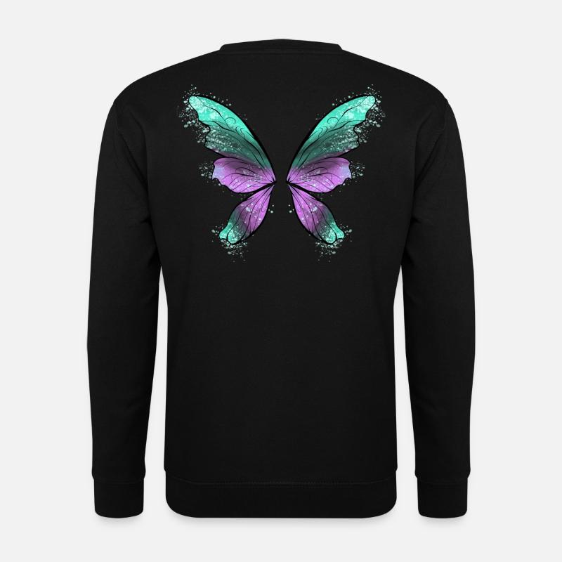 Fairy Wings - Unisex Sweatshirt - black