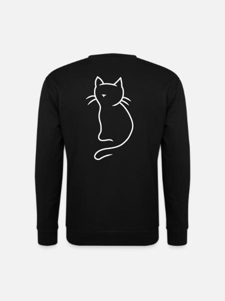 Chaton chaton chaton cadeau d’anniversaire - Sweat-shirt Unisexe - noir