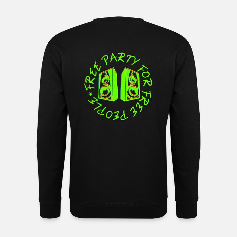 FREE PARTY FOR FREE PEOPLE - Unisex Pullover - Schwarz