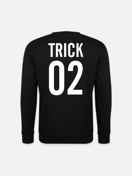 TRICK - Unisex Sweatshirt - black