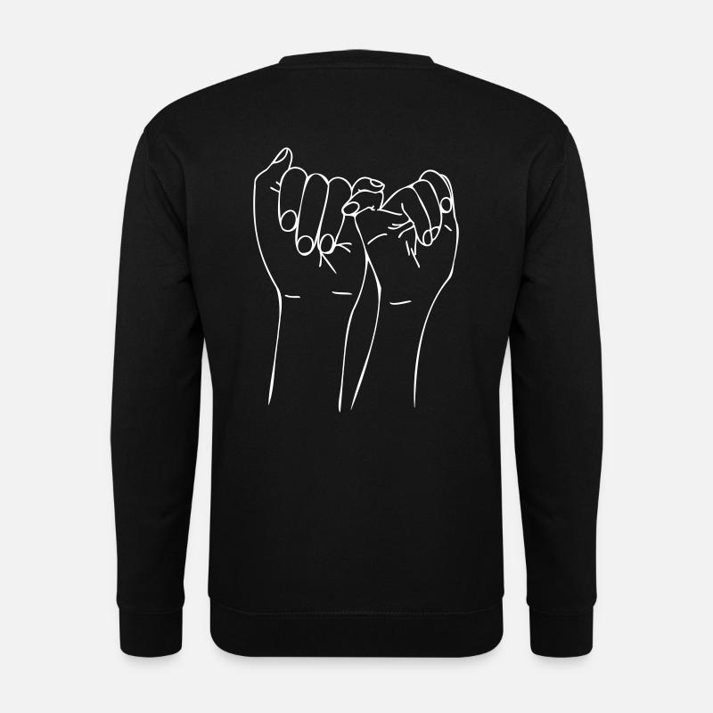 keep little finger - Unisex Sweatshirt - black
