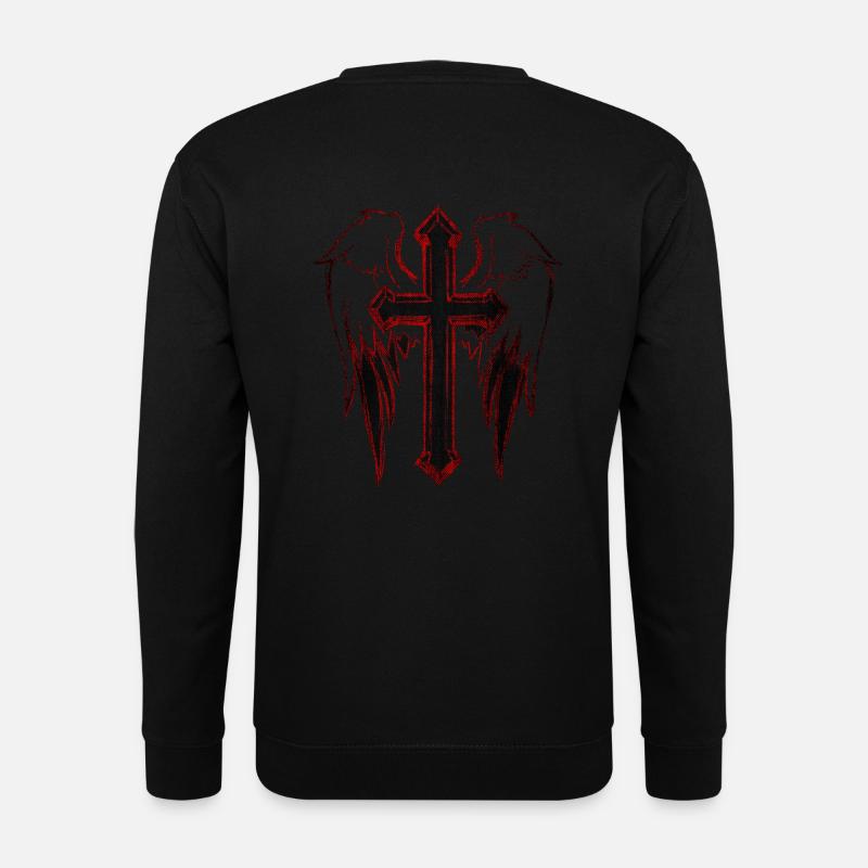 ENGEL FLÜGEL ENGELSFLÜGEL - Unisex Pullover - Schwarz