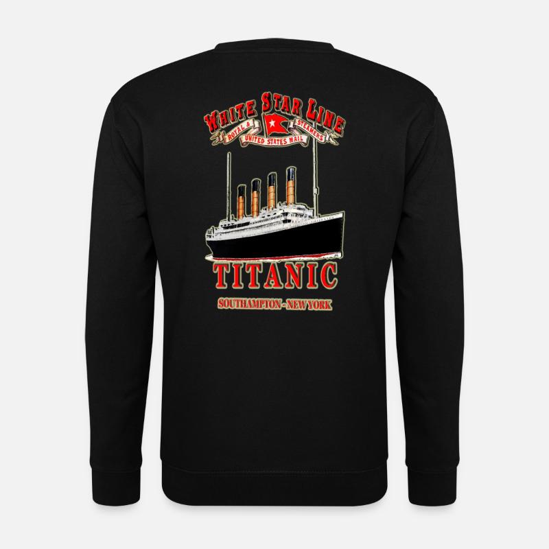 TITANIC CREATION Louis RUNEMBERG © Adagp - Unisex Sweatshirt - black