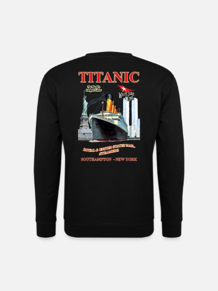 TITANIC SPIRIT KREATION LOUIS RUNEMBERG © Adagp - Unisex Pullover - Schwarz