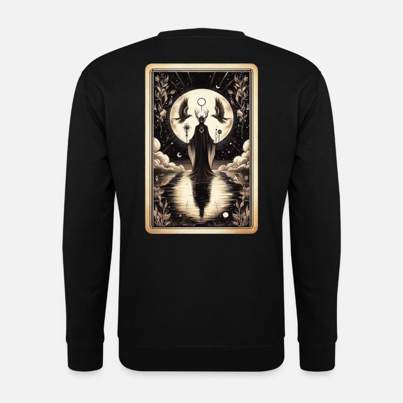Nachtkönigin Mystischer Kreis - Unisex Pullover - Schwarz