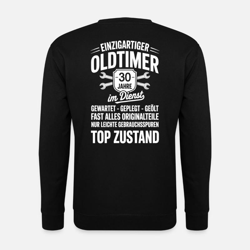 30. Dienstjubiläum - Arbeitskollege - Unisex Pullover - Schwarz