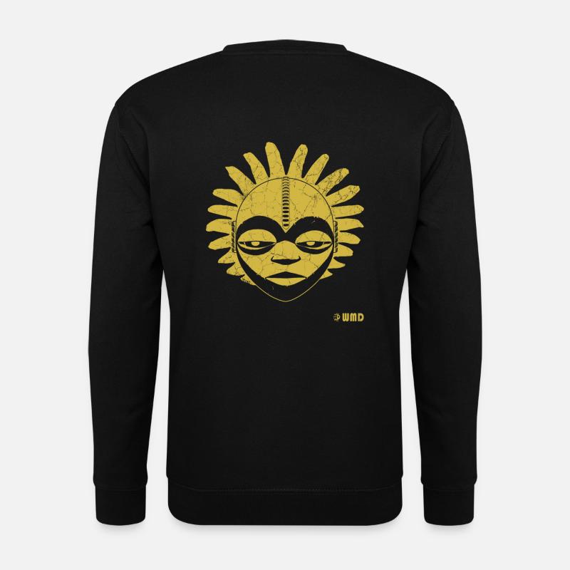 Yaoundé - Yellow - Unisex Sweatshirt - black