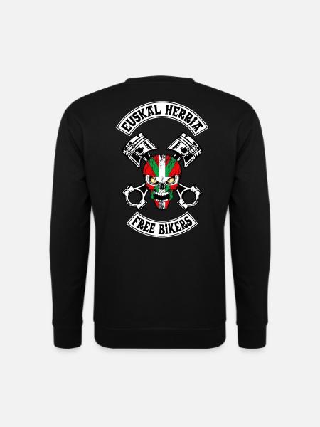 Basques Bikers - Sweat-shirt Unisexe - noir