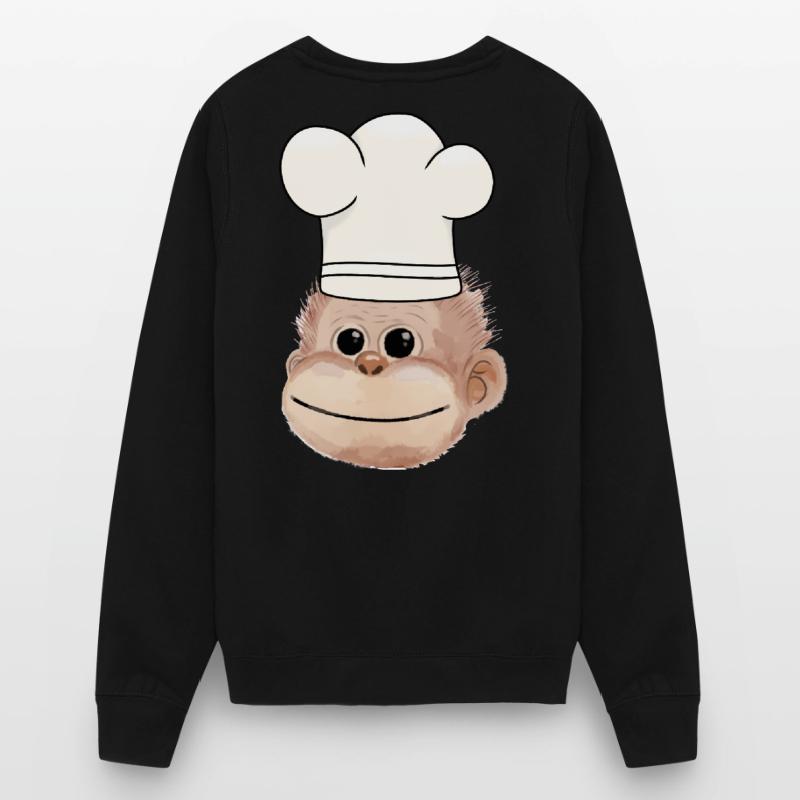 Monkey Chef Restaurant Chef Hobby Chef Unisex Sweatshirt