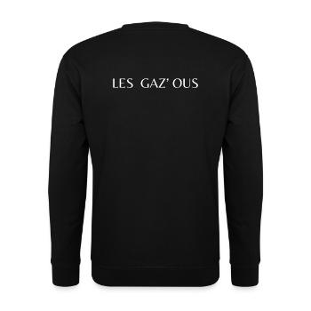 Die Gaz' ous - Unisex Pullover - Schwarz - Hinten - Alina (178cm)