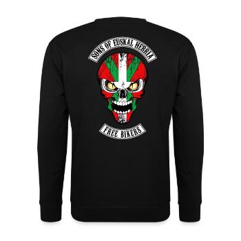 sons of euskal herria - Sweat-shirt Unisexe - noir - Dos - Alina (178cm)