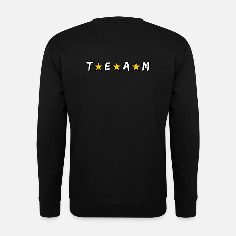 Team, #team - Unisex Sweatshirt - black