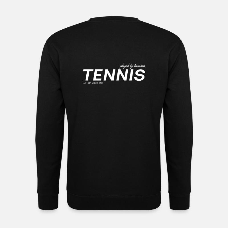 Tennis - Unisex Pullover - Schwarz