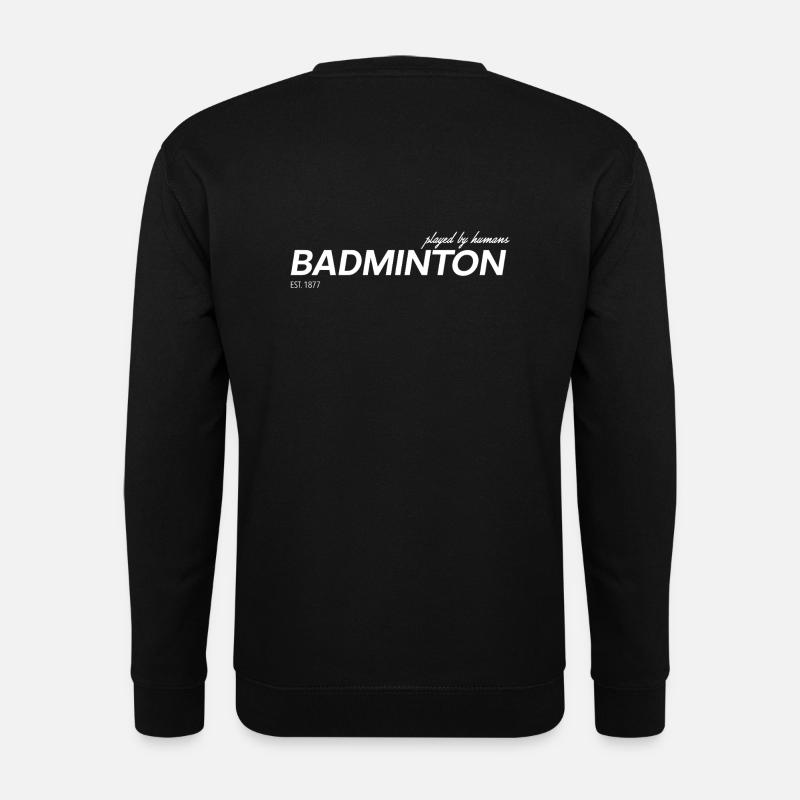 Badminton - Unisex Sweatshirt - black
