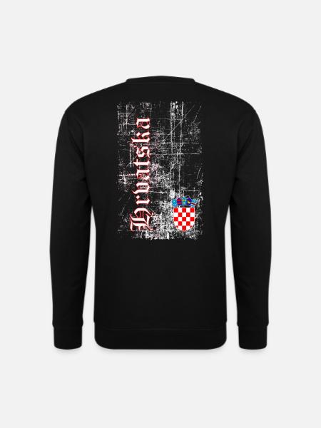 Hrvatska - Unisex Sweatshirt - black