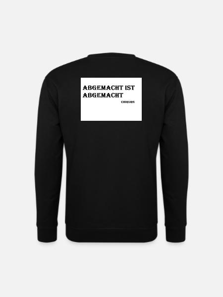 Chirurg - Unisex Pullover - Schwarz