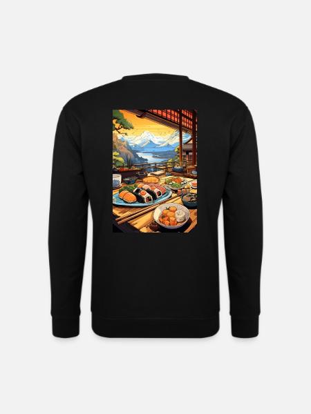 Suhsi pour toujours - Sweat-shirt Unisexe - noir