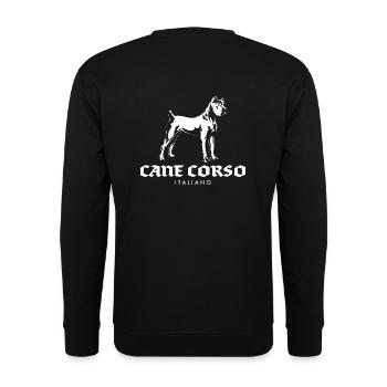 Cane Corso Italiano - Unisex Sweatshirt - black - Back - Alina (178cm)