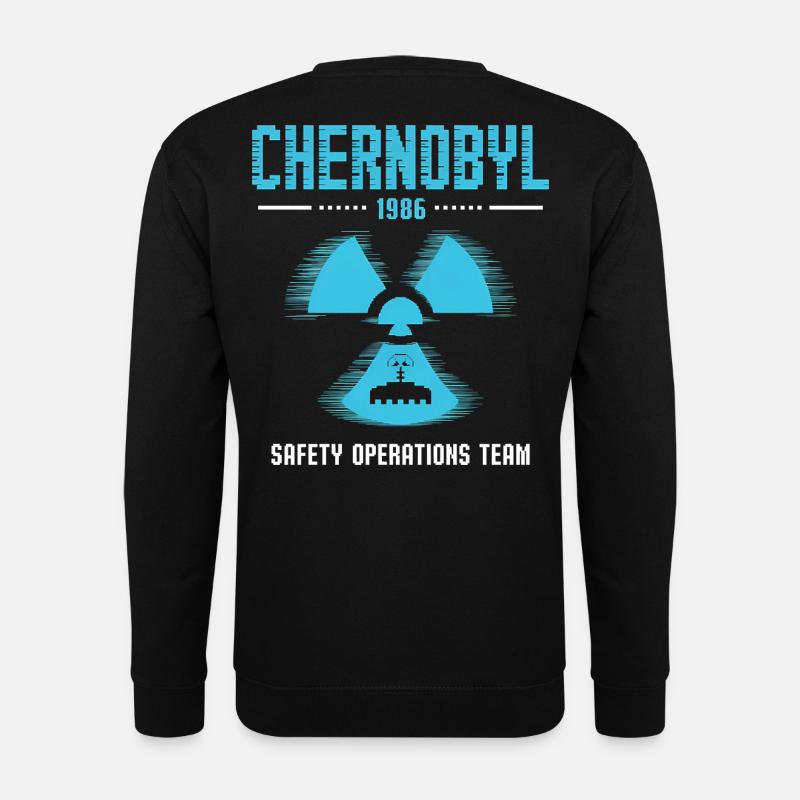 Sicherheitsteam Tschernobyl – Lustiges Tschernobyl - Unisex Pullover - Schwarz