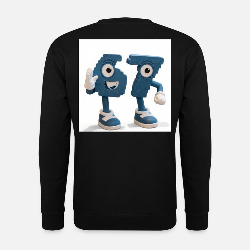 sixseven - Unisex Sweatshirt - black