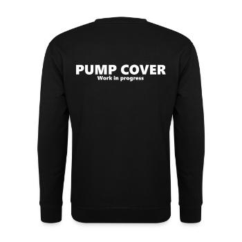 Pump cover - Sweat-shirt Unisexe - noir - Dos - Alina (178cm)