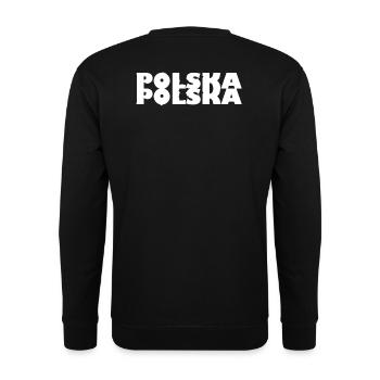 Polska - Unisex Sweatshirt - black - Back - Alina (178cm)