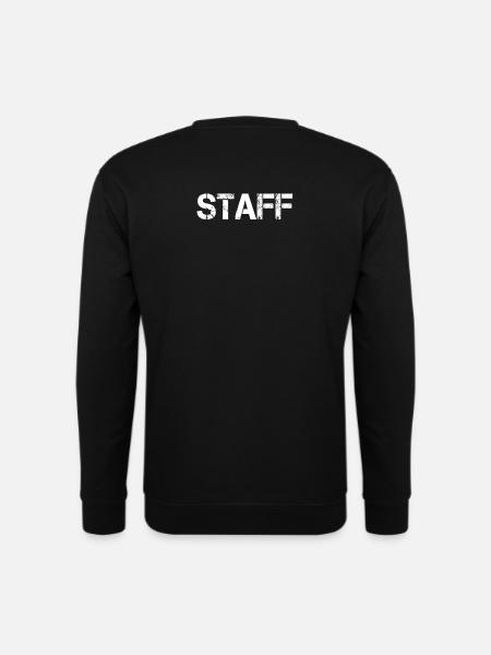 Personnel Équipage Personnel Équipe personnelle Bande Sécurité - Sweat-shirt Unisexe - noir