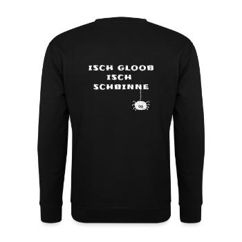 Saxony Proverbs Saxon - Unisex Sweatshirt - black - Back - Alina (178cm)