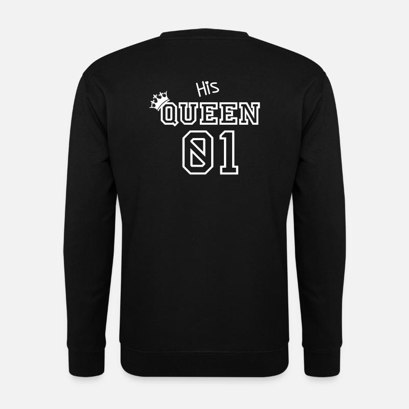 His Queen 01 - Unisex Pullover - Schwarz