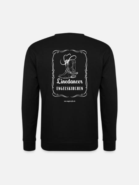 Line Dancer Engelskirchen Old Time Line Dance Shirt - Unisex Sweatshirt - black