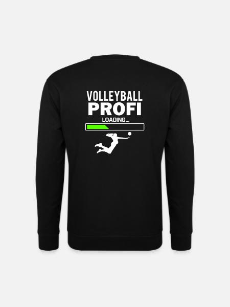 Volleyball - Unisex Pullover - Schwarz