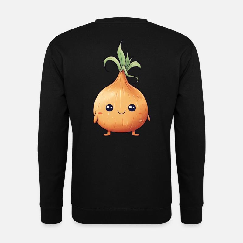 Funny Onion - Unisex Sweatshirt - black
